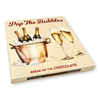 Laad afbeelding in Gallerij viewer, Chocolade Reep Kaart Pop The Bubbles