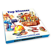 Laad afbeelding in Gallerij viewer, Chocolade Reep Kaart Top Klusser