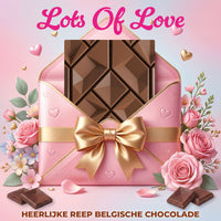 Laad afbeelding in Gallerij viewer, Chocolade Reep Kaart Lots Of Love