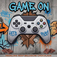 Laad afbeelding in Gallerij viewer, Chocolade Reep Kaart Game On