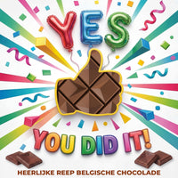 Laad afbeelding in Gallerij viewer, Chocolade Reep Kaart Yes You Did It