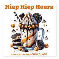 Laad afbeelding in Gallerij viewer, Chocolade Reep Kaart Hiep Hiep Hoera