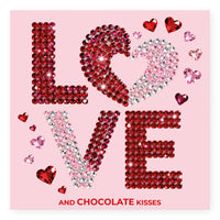 Laad afbeelding in Gallerij viewer, Chocolade Reep Kaart Love