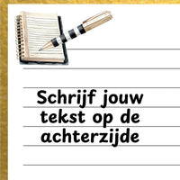 Laad afbeelding in Gallerij viewer, Chocolade Reep Kaart Koffietje Doen