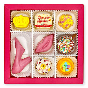 Foto brievenbus chocolade cadeau box ‘You are Fabulous!’ kopen