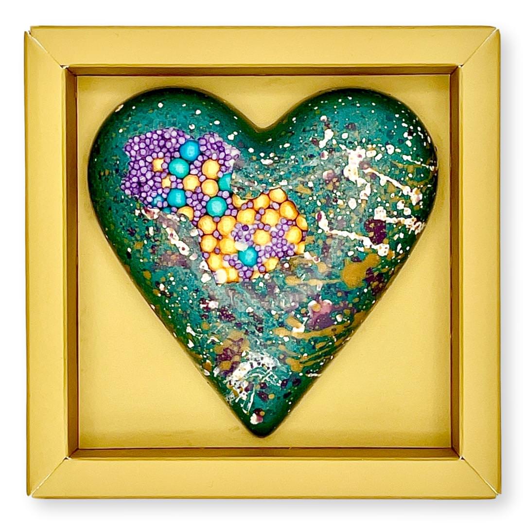 Foto brievenbus chocolade hart cadeau ‘Pretty Heart’ kopen