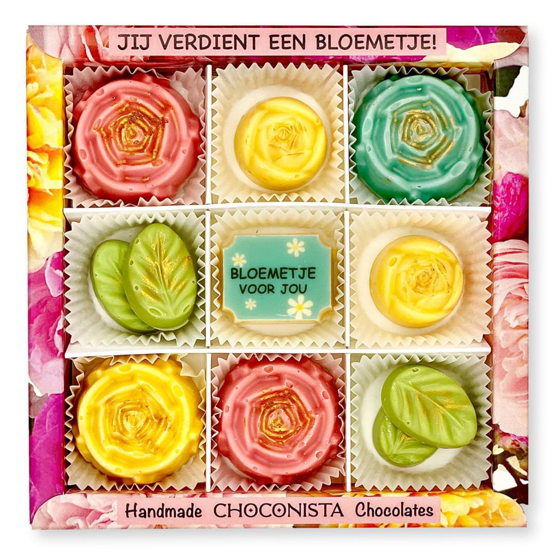 Chocolade Cadeau Jij Verdient Een Bloemetje