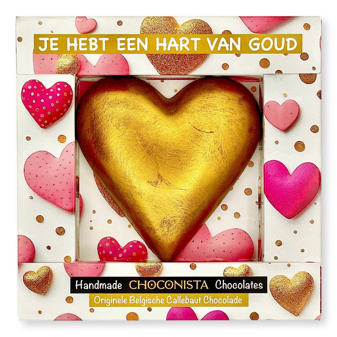 Chocolade Hart Goud