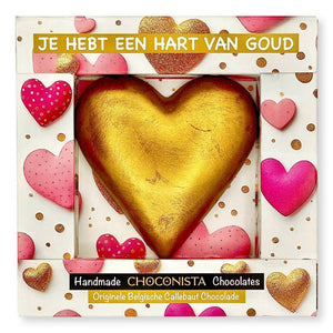 Chocolade Hart Goud