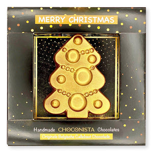 Chocolade Kerstboom Goud