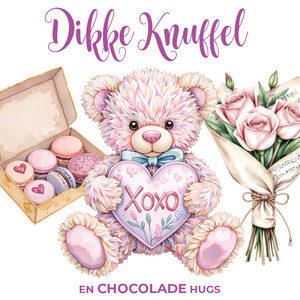 Chocolade Reep Kaart Dikke Knuffel