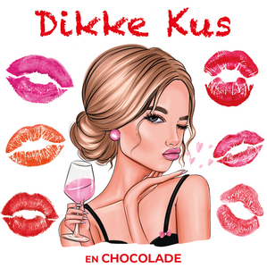 Chocolade Reep Kaart Dikke Kus
