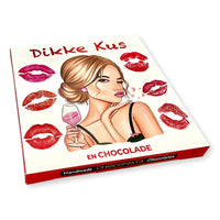 Laad afbeelding in Gallerij viewer, Chocolade Reep Kaart Dikke Kus

