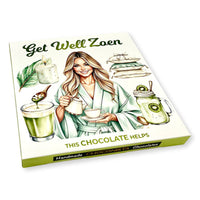 Laad afbeelding in Gallerij viewer, Chocolade Reep Kaart Get Well Zoen
