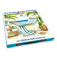 Laad afbeelding in Gallerij viewer, Chocolade Reep Kaart Niet Storen Ben Met Pensioen
