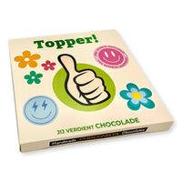 Laad afbeelding in Gallerij viewer, Chocolade Reep Kaart Topper
