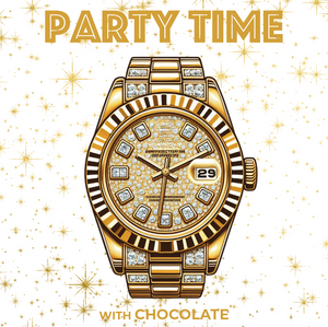 Chocolade Reep Kaart Party Time