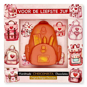 Chocolade Rugzak Juf