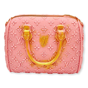 Chocolade Handtas Louis Vuitton Classic Roze