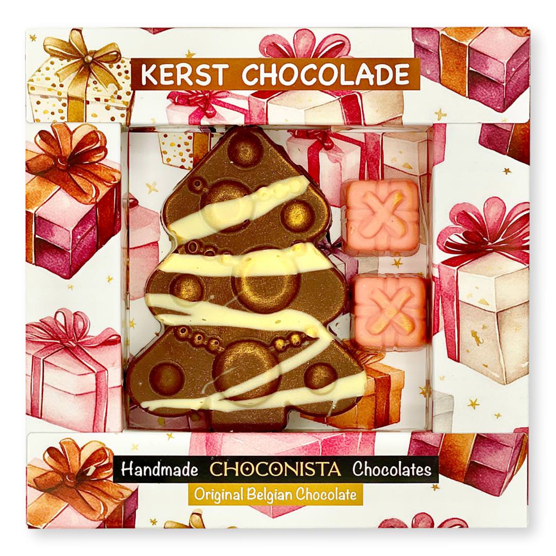 Chocolade Kerstboom met Pakjes
