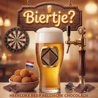 Laad afbeelding in Gallerij viewer, Chocolade Reep Kaart Biertje
