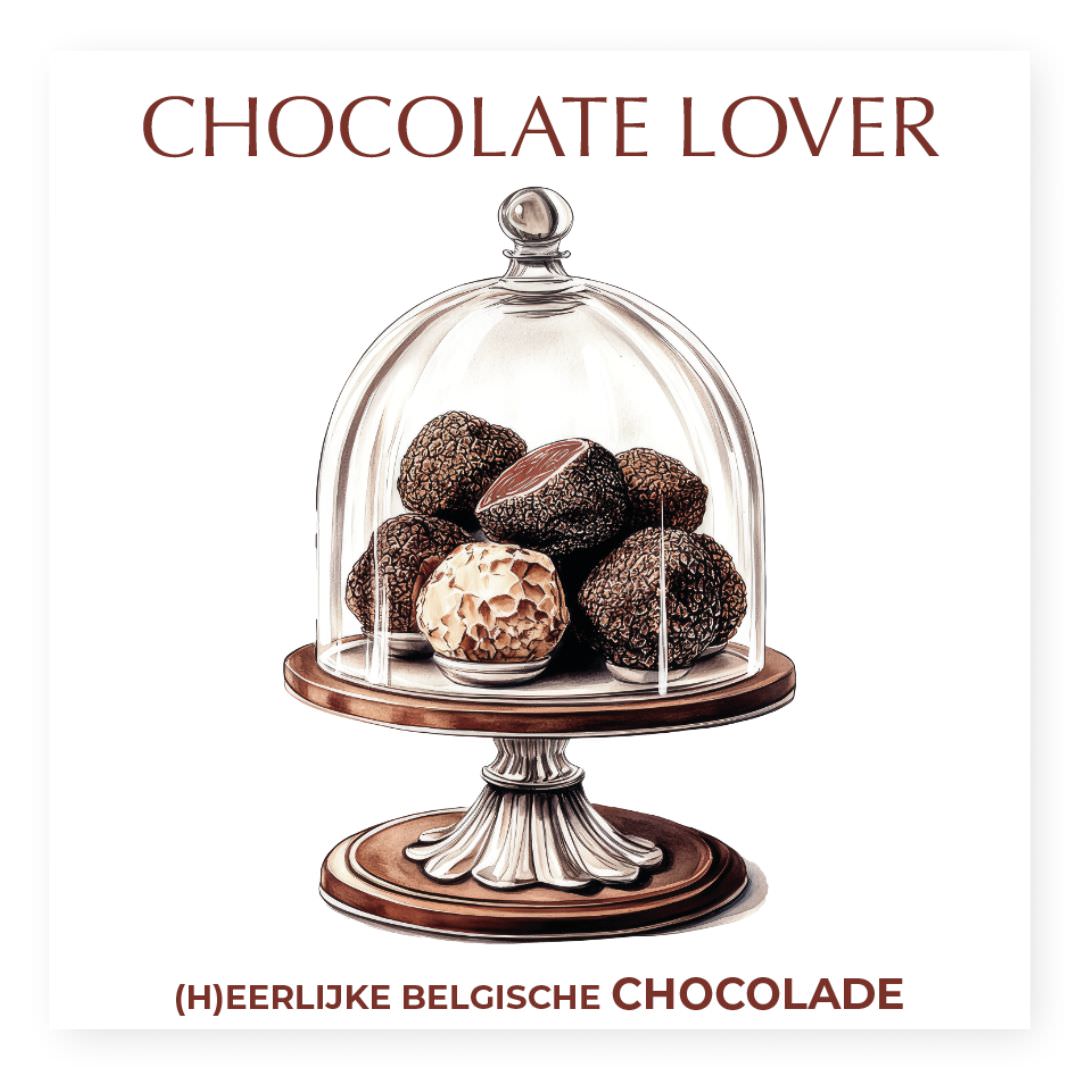Chocolade Reep Kaart Chocolate Lover