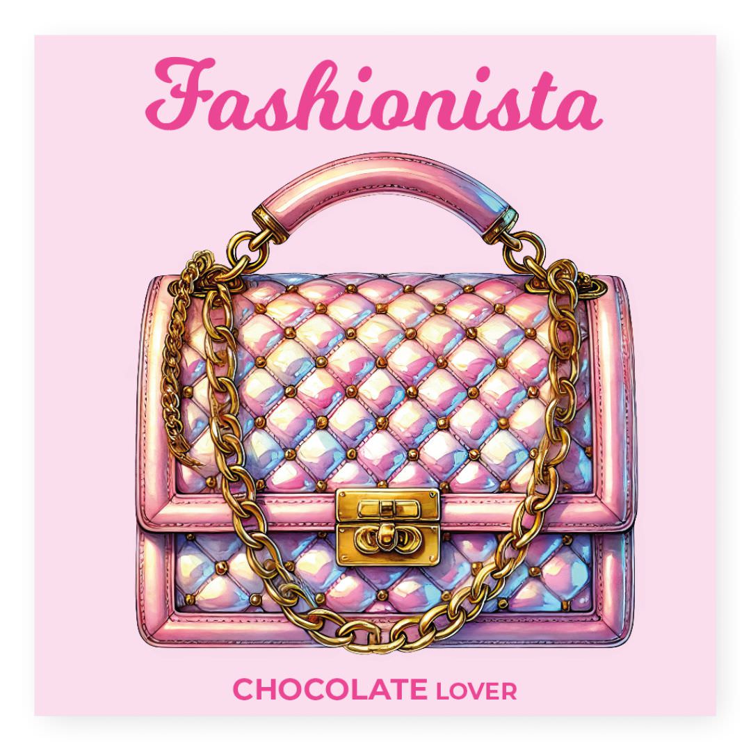 Chocolade Reep Kaart Fashionista