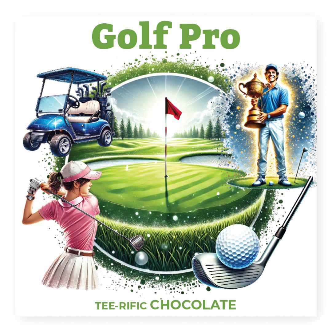 Chocolade Reep Kaart Golf Pro