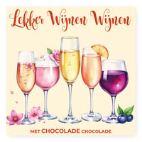 Laad afbeelding in Gallerij viewer, Chocolade Reep Kaart Lekker Wijnen Wijnen
