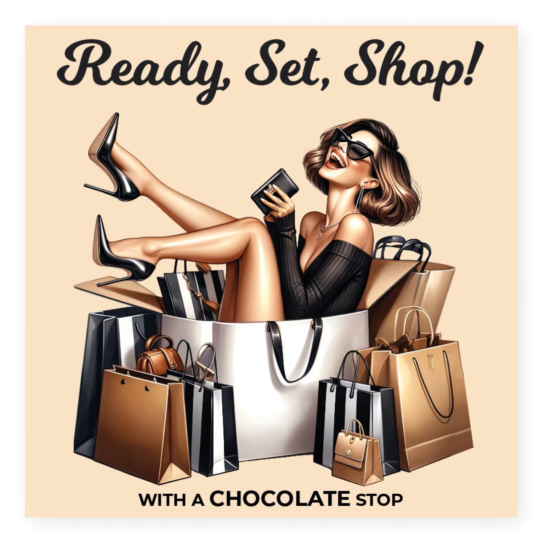 Chocolade Reep Kaart Ready Set Shop