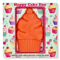 Laad afbeelding in Gallerij viewer, Chocoladevorm Happy Cake Day

