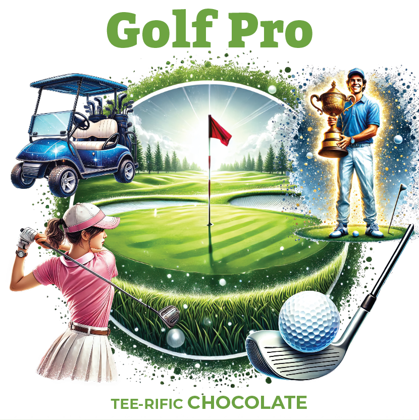 Chocolade Reep Kaart Golf Pro