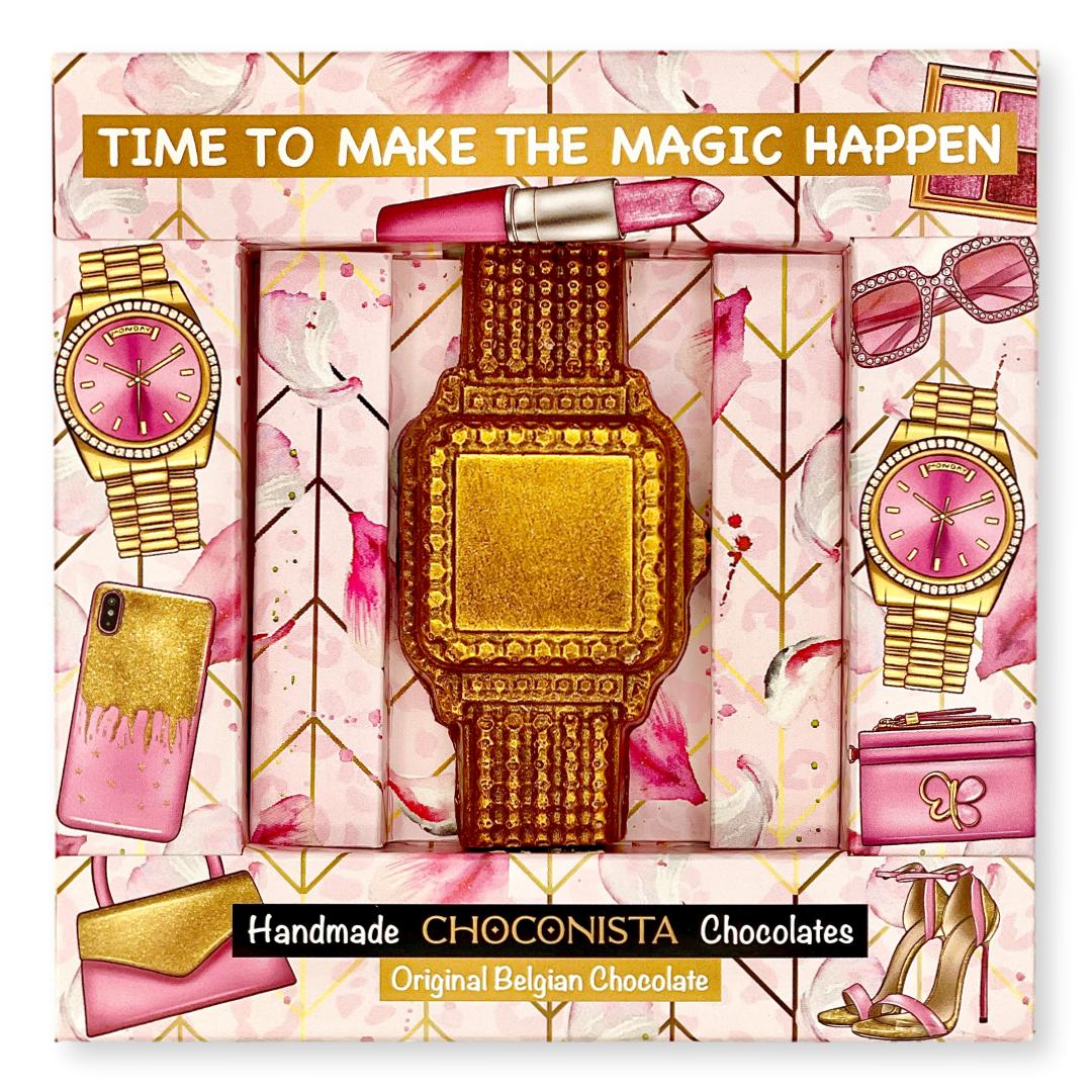 Chocolade Horloge Vrouw
