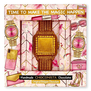 Chocolade Horloge Vrouw