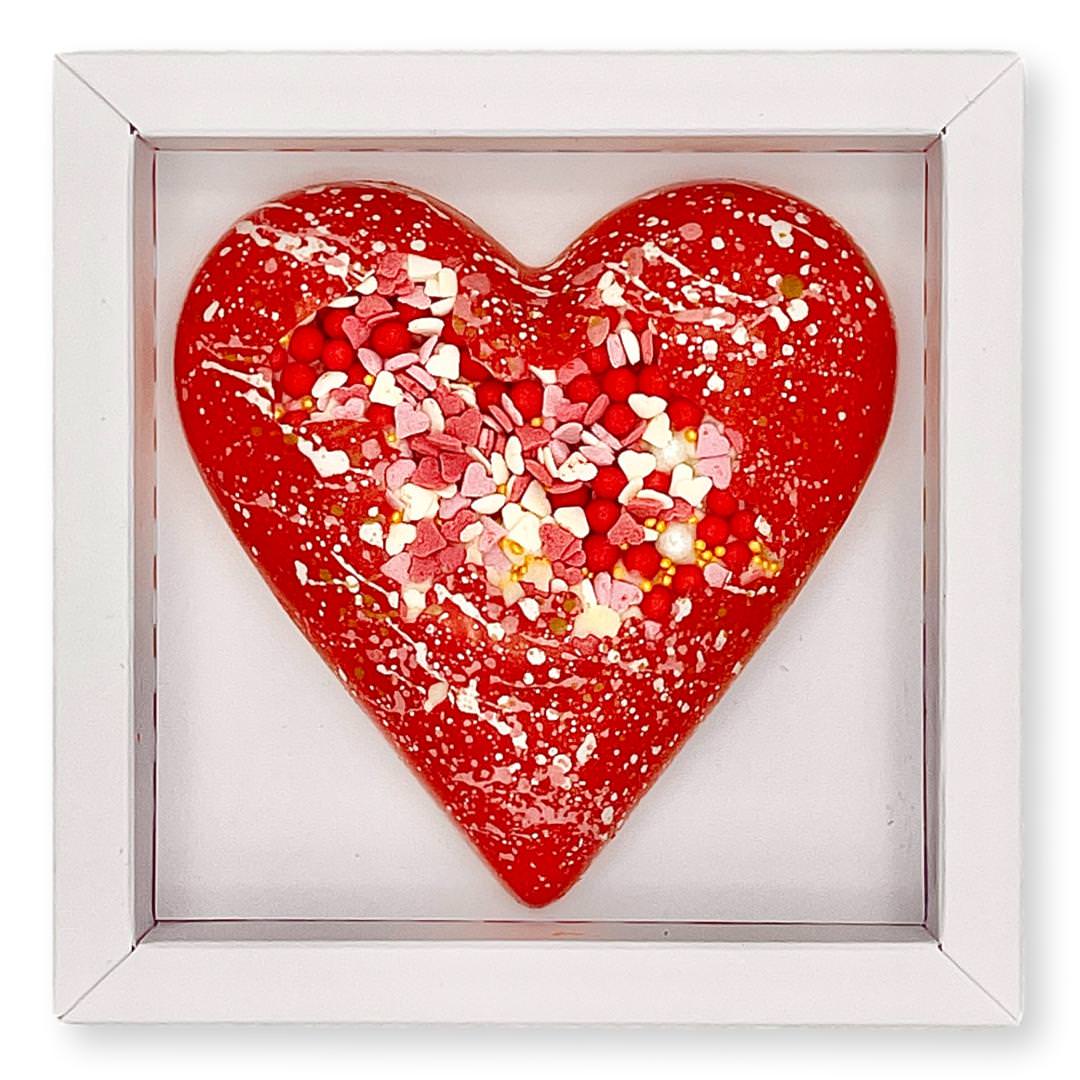 Foto brievenbus chocolade hart cadeau ‘Love Heart’ bestellen