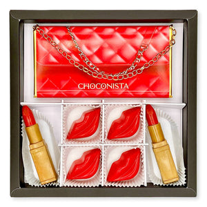 Foto brievenbus chocolade cadeau ‘Mini Bag Box Alexandra’ kopen